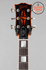 2013 Gibson Custom Shop Les Paul Custom Jaguar Orange Widow – Stinger Head-Stock - Rare