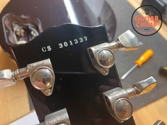 2013 Gibson Custom Shop Les Paul Custom Jaguar Orange Widow – Stinger Head-Stock - Rare