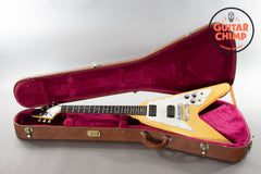 1997 Gibson Flying V ’67 Reissue – Classic White (Aged) – Early Reissue, Ebony Board, OHSC