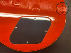 2013 Gibson Custom Shop Les Paul Custom Jaguar Orange Widow – Stinger Head-Stock - Rare