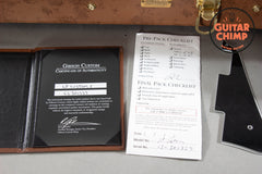 2013 Gibson Custom Shop Les Paul Custom Jaguar Orange Widow – Stinger Head-Stock - Rare