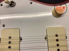 1999 Fender Japan JM66-RC Jazzmaster ’62 Reissue Burgundy Mist Metallic Matching Headstock | CIJ Limited Run | Rare Color