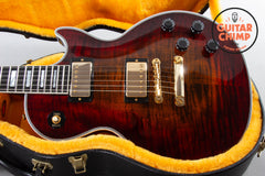 2022 Gibson Custom Shop Les Paul Custom Axcess Bengal Burst – 70th Anniversary | Ebony Board | Lightweight 7lbs 14oz