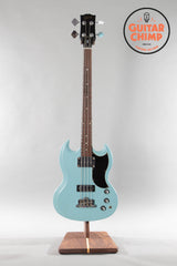 2006 Gibson Limited Edition SG Reissue Bass Caribbean Blue