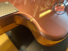 1999 Fender Japan JM66-RC Jazzmaster ’62 Reissue Burgundy Mist Metallic Matching Headstock | CIJ Limited Run | Rare Color