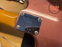 1999 Fender Japan JM66-RC Jazzmaster ’62 Reissue Burgundy Mist Metallic Matching Headstock | CIJ Limited Run | Rare Color