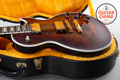 2022 Gibson Custom Shop Les Paul Custom Axcess Bengal Burst – 70th Anniversary | Ebony Board | Lightweight 7lbs 14oz