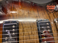 2013 Fender Select Carved Maple Top Jazzmaster HH Cayenne Burst