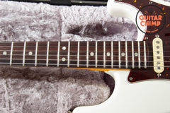 2022 Fender American Ultra Stratocaster – Arctic Pearl | OHSC + COA | Excellent