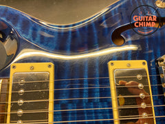 2010 Paul Reed Smith PRS Hollowbody I Whale Blue 10 Top