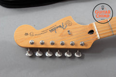 2024 Fender MIJ Hybrid II Jazzmaster Maple Flame Sunset Orange w/ Gig Bag | Made in Japan