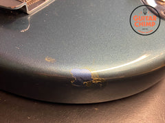 2010 Fender Japan Mustang Bass MB98-75CO OLB Competition Old Lake Placid Blue