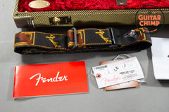 2013 Fender Select Carved Maple Top Jazzmaster HH Cayenne Burst