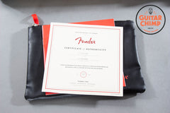 2020 Fender American QMT Telecaster with Pale Moon Ebony Fretboard Transparent Black