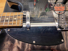 2020 Fender American QMT Telecaster with Pale Moon Ebony Fretboard Transparent Black