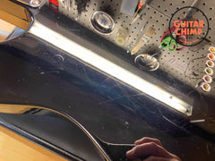 2020 Fender American QMT Telecaster with Pale Moon Ebony Fretboard Transparent Black