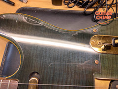 1986 Fender Japan TL62-77G Telecaster Custom ’62 Vintage Reissue — Rare Green Flame Top MIJ