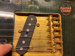 1986 Fender Japan TL62-77G Telecaster Custom ’62 Vintage Reissue — Rare Green Flame Top MIJ