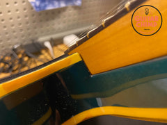 1986 Fender Japan TL62-77G Telecaster Custom ’62 Vintage Reissue — Rare Green Flame Top MIJ