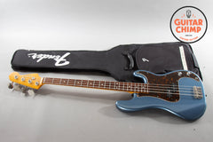 2012 Fender MIJ Japan PB62 ’62 Reissue Precision Bass – Old Lake Placid Blue, All Original, Gig Bag