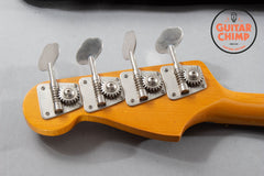 2012 Fender MIJ Japan PB62 ’62 Reissue Precision Bass – Old Lake Placid Blue, All Original, Gig Bag