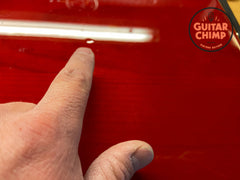 2024 Fender MIJ Hybrid II Jazzmaster Maple Flame Sunset Orange w/ Gig Bag | Made in Japan