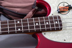 2010 Fender MIJ Competition Mustang Bass MB-SD/CO – Old Candy Apple Red (Japan)