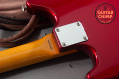 2010 Fender MIJ Competition Mustang Bass MB-SD/CO – Old Candy Apple Red (Japan)