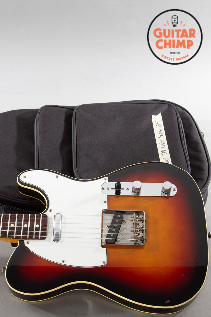 1985 Fender Japan Telecaster Custom ’62 Reissue TL62B-70 – Fujigen-Made | 3-Tone Sunburst | Double-Bound | All Original