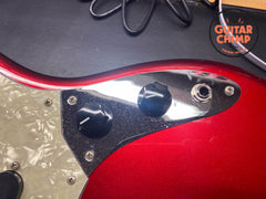 2010 Fender MIJ Competition Mustang Bass MB-SD/CO – Old Candy Apple Red (Japan)