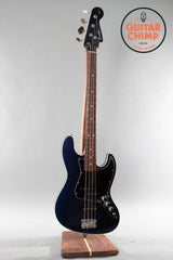 2019 Fender Made in Japan Aerodyne II Jazz Bass Gun Metallic Blue