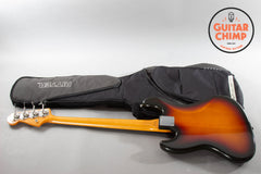 1991 Fender MIJ ’62 Reissue Jazz Bass JB62-750 Sunburst – Japan, All Original