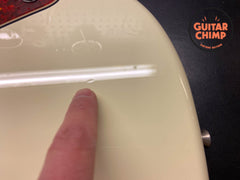 2019 Fender Japan MIJ Char Signature Mustang – Olympic White | Excellent | Gig Bag