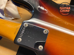 1991 Fender MIJ ’62 Reissue Jazz Bass JB62-750 Sunburst – Japan, All Original