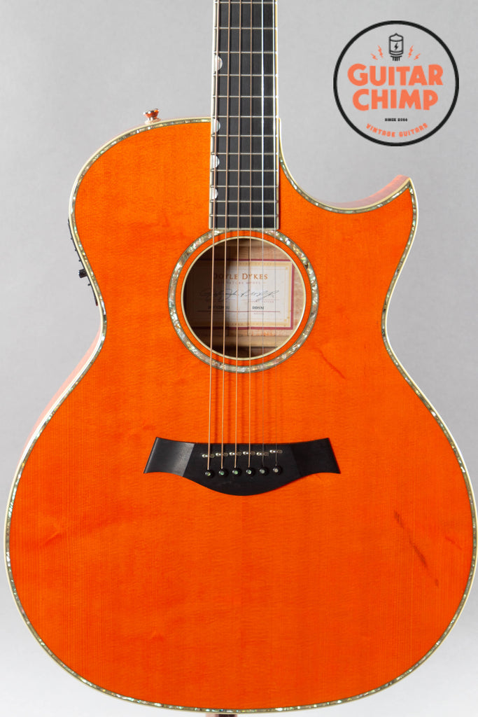 2007 Taylor DDSM Doyle Dykes Signature Acoustic-Electric Guitar Orange