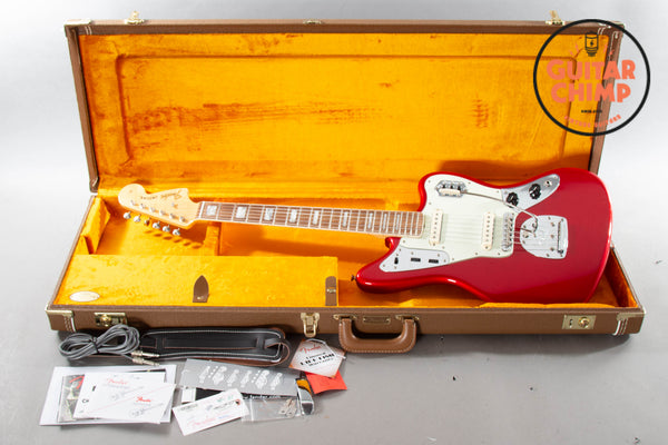 2012 Fender American 50th Anniversary Jaguar – Candy Apple Red