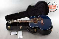 2015 Gibson Custom Shop Limited Edition SJ-200 – Trans Blue | OHSC + COA | Rare