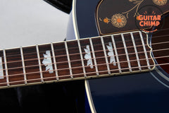 2015 Gibson Custom Shop Limited Edition SJ-200 – Trans Blue | OHSC + COA | Rare