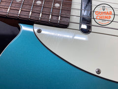 2010 Fender Japan TL62B β62 Reissue Telecaster Custom Ocean Turquoise Metallic