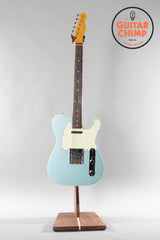 2007 Fender Japan TL62B-TX ’62 Reissue Telecaster Custom Ice Blue ~Texas Special Pickups~
