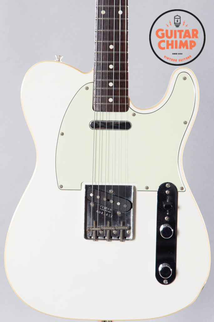 2006 Fender Japan TL62B-TX β62 Reissue Telecaster Custom Snow White ~Texas Special Pickups~