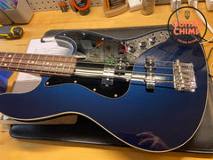 2019 Fender Made in Japan Aerodyne II Jazz Bass Gun Metallic Blue