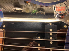 2019 Fender Made in Japan Aerodyne II Jazz Bass Gun Metallic Blue