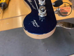 2019 Fender Made in Japan Aerodyne II Jazz Bass Gun Metallic Blue