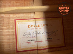 2007 Taylor DDSM Doyle Dykes Signature Acoustic-Electric Guitar Orange