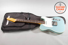 2007 Fender Japan TL62B-TX ’62 Reissue Telecaster Custom Ice Blue ~Texas Special Pickups~