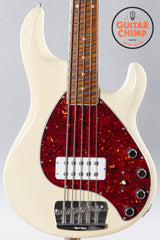 2017 Ernie Ball Music Man 30th Anniversary StingRay 5 H Transparent Buttercream