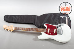 2025 Fender MIJ Traditional II 60s Mustang – Olympic White – Japan-Made – Rosewood – w/ Gig Bag