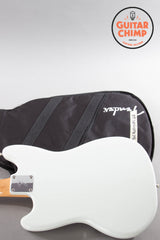 2025 Fender MIJ Traditional II 60s Mustang – Olympic White – Japan-Made – Rosewood – w/ Gig Bag