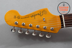 2007 Fender Japan JM66 Jazzmaster USB ’62 Reissue – Rare Blonde Ash + Anodized Pickguard & Gig Bag